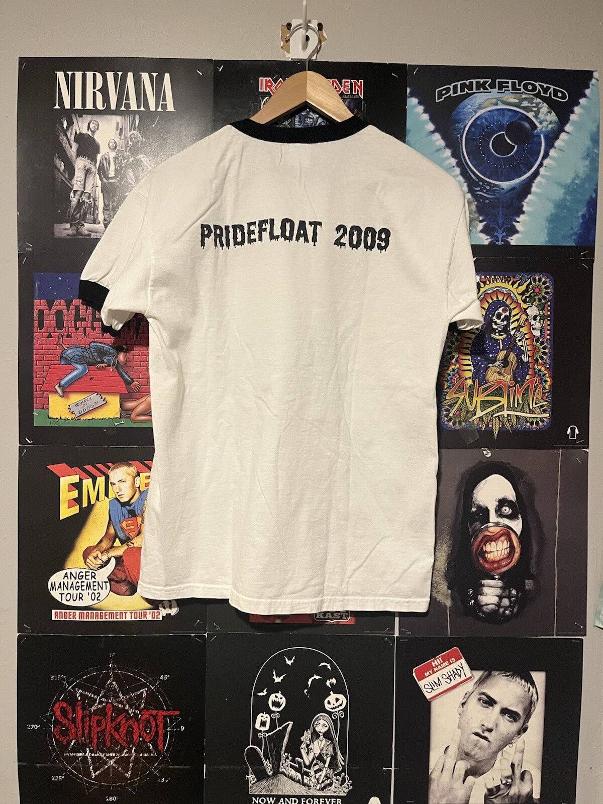 Vintage Y2K 2000’s 2009 Nightmare On Niangua Pridefloat 2009 Ringer Tee