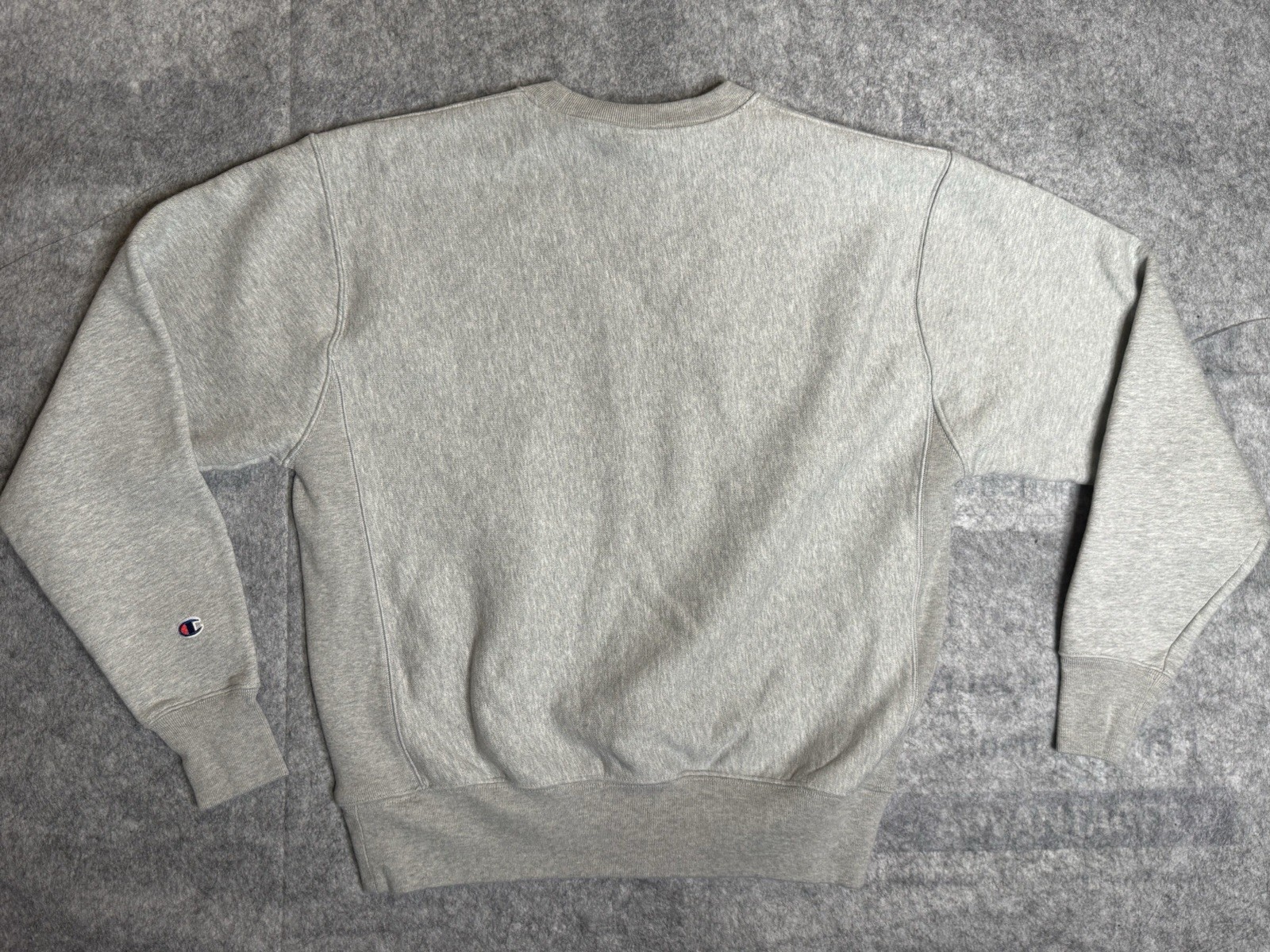 Champion Reverse Weave Gray Crewneck Pullover Sweatshirt Men’s Size Large