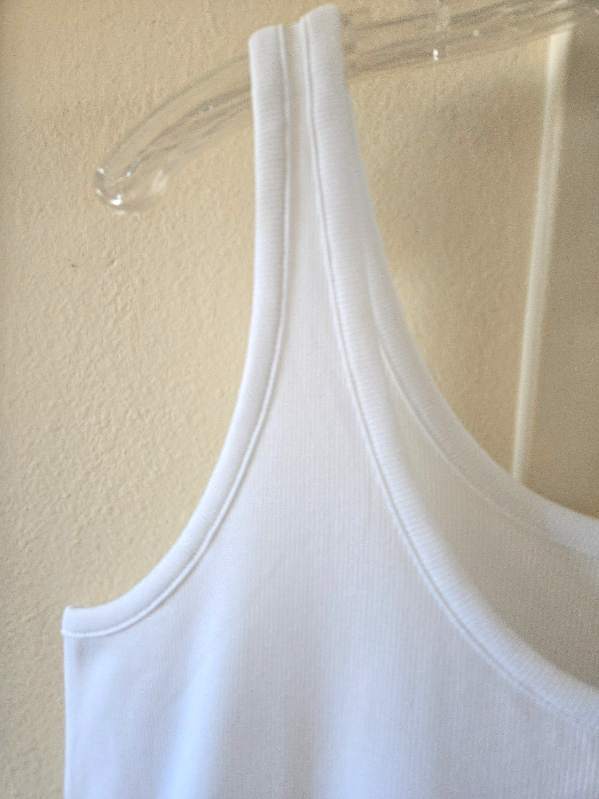 Must Have! Old Navy White Ribbed Knit Tank Top Cami XXL 2X 3X 4X Plus Sizes