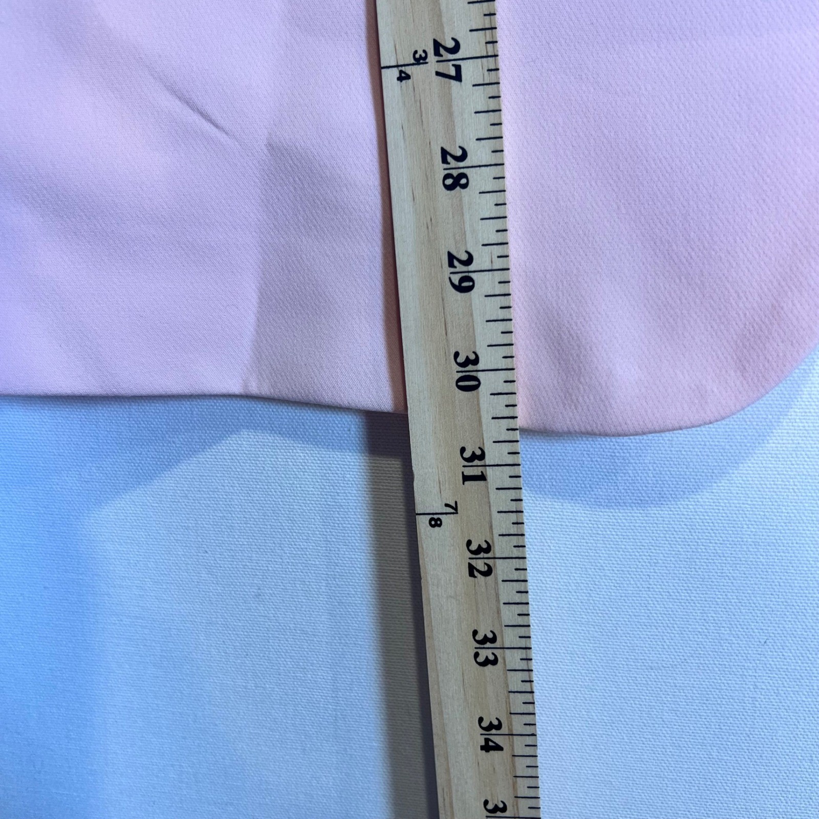 On 34th Womens Pink Single Button Peak Lapel Blazer Jacket Size 14