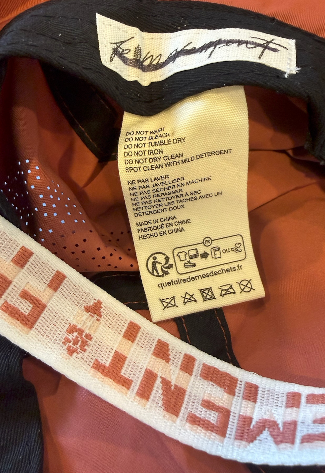 NEW FREE PEOPLE FP MOVEMENT CLAY ADVENTURE LOGO STRAP BUCKET HAT