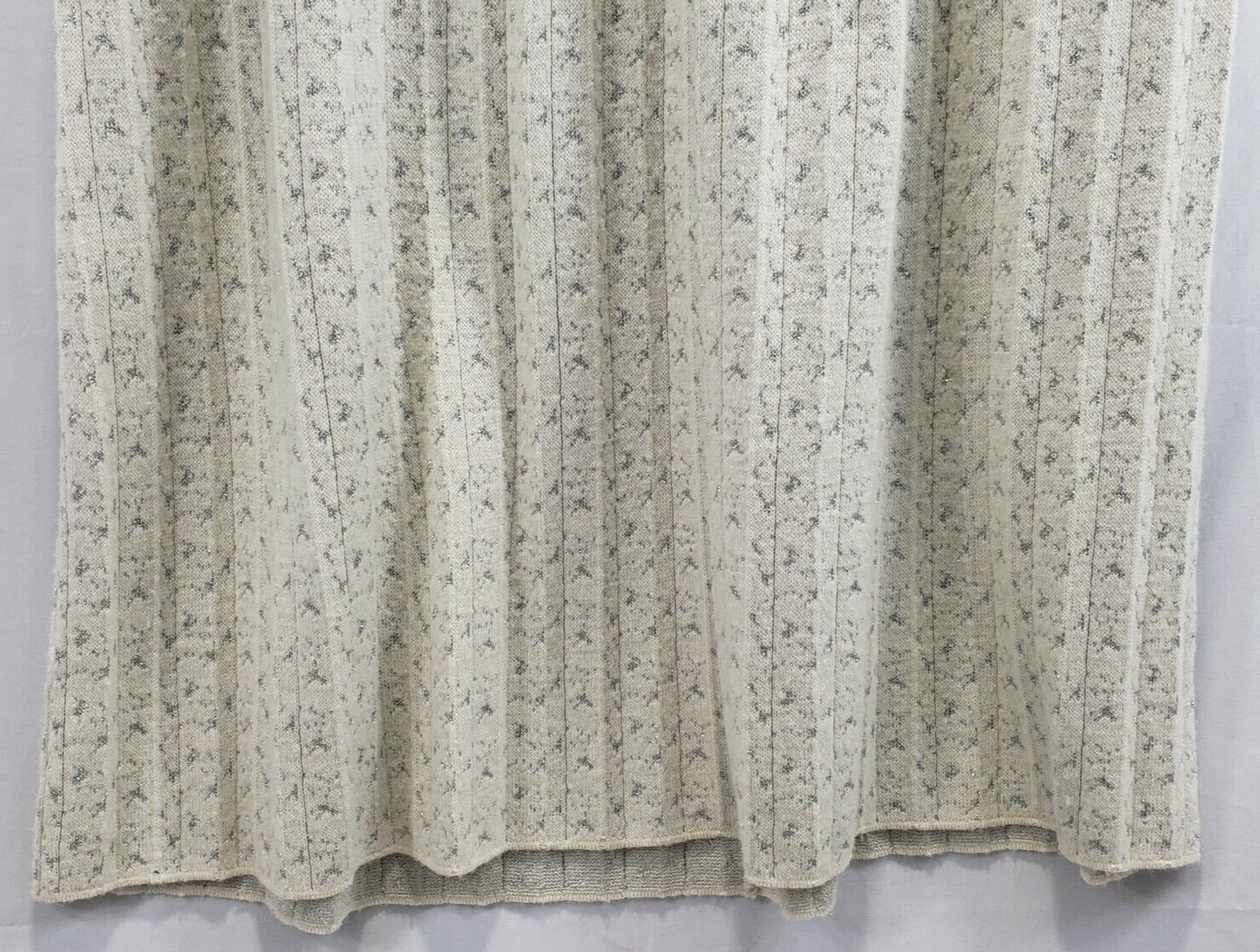 Jeanne Pierre Renee Tener Skirt Medium Women’s Tan/Silver Pre-owned