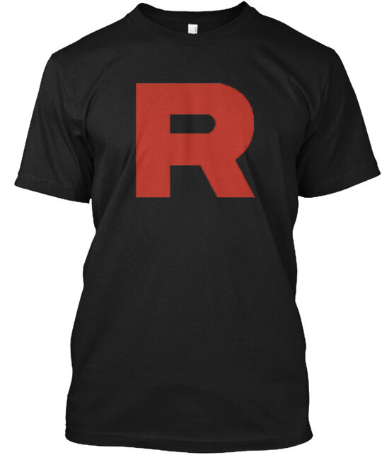 Team Rocket Support Me T-Shirt Made in the USA Size S to 5XL