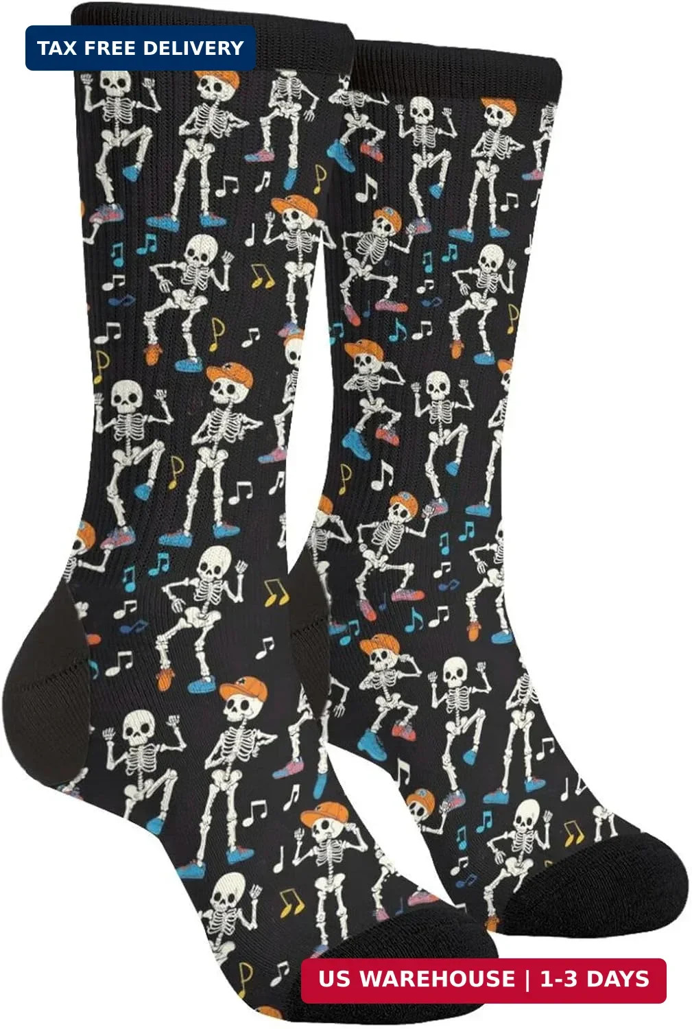 MOLIAN Lemon Fruit Novelty Funny Crazy Crew Socks Stockings for Men Women | Craz