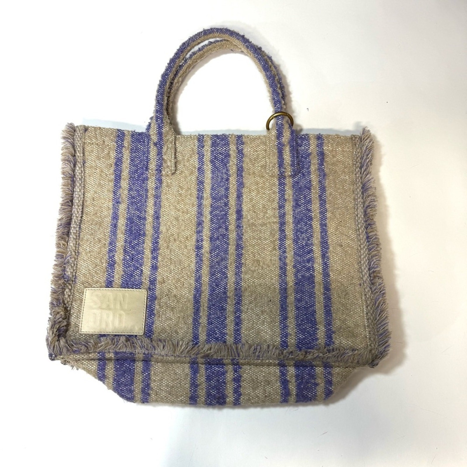 Sandro Stripy Kasbah tote bag