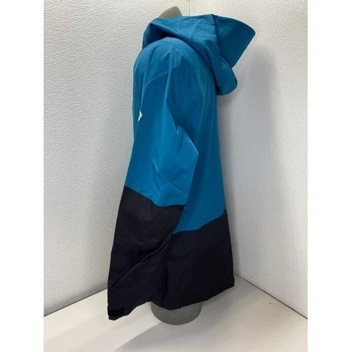 Mammut Mens Jacket Deep Teal Blue/Black Size L Haldigrat HS Hooded Full Zip