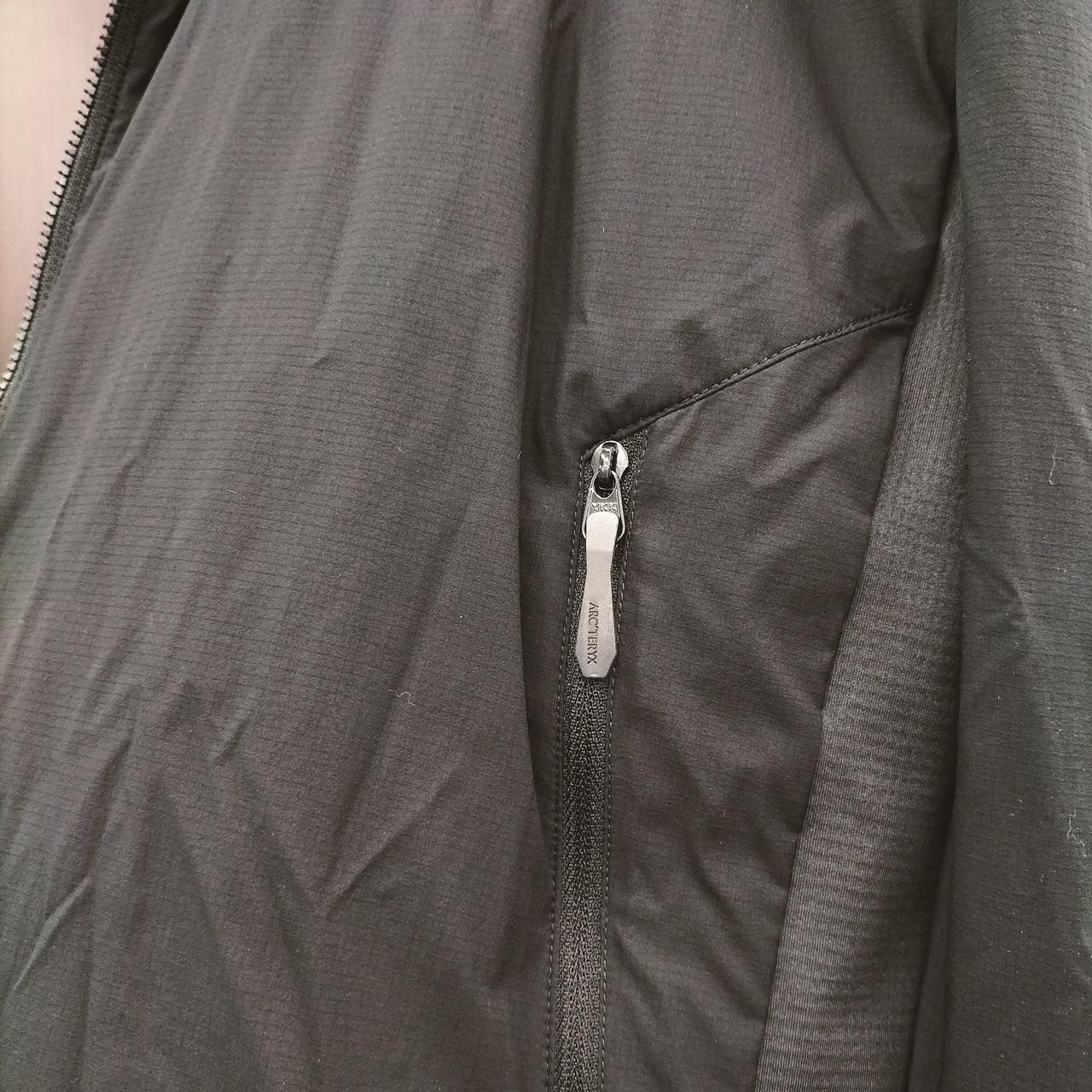 Arcteryx Atom SL Hoody Mens Nylon Jacket Black L Used