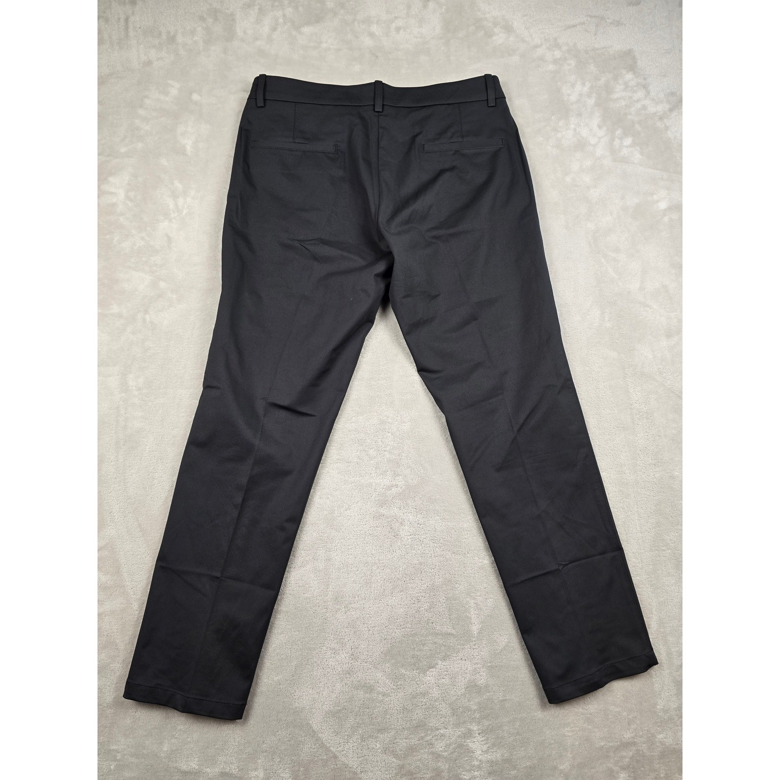 Kenneth Cole Reaction Performance Dress Pants Men 34×30 Black Techni-Cole Modern