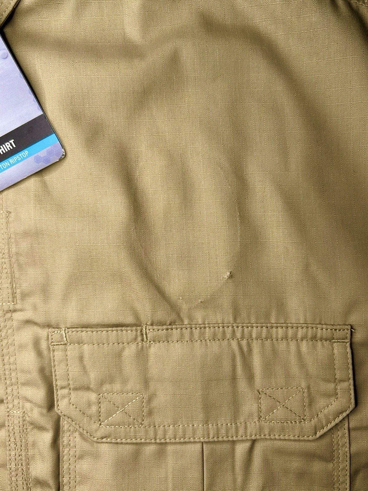 5.11 Tactical Taclite Pro Short Sleeve Shirt Men’s Ripstop Vented Patch Removed