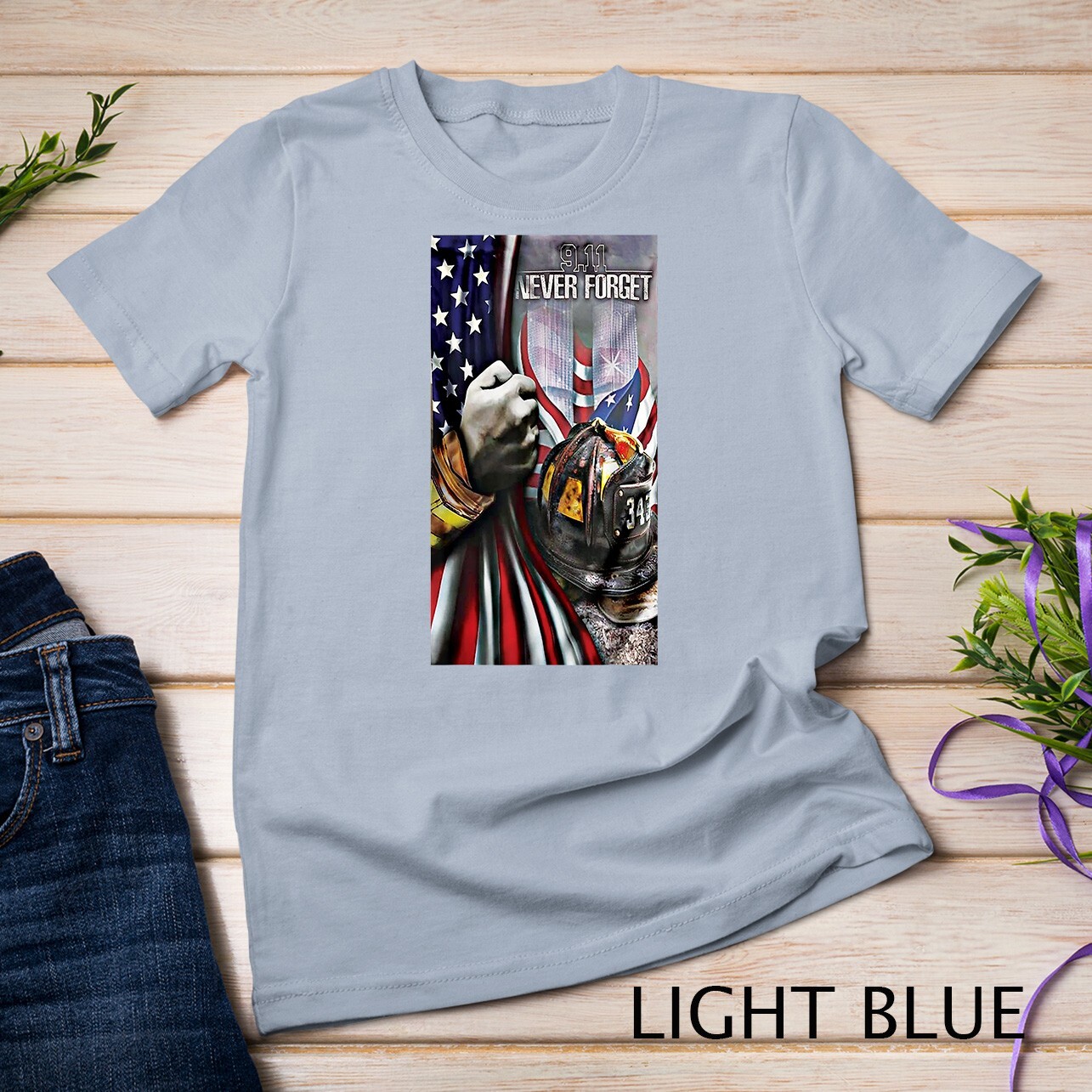 Remember 9-11 American Patriotic 22nd Anniversary T-shirt T-Shirt Unisex T-shirt