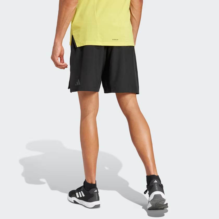 adidas men Designed-for-Training 3-Stripes Shorts