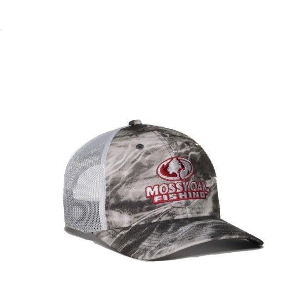 Mossy Oak Elements Agua Manta Fishing Hat – Mesh Back, One Size