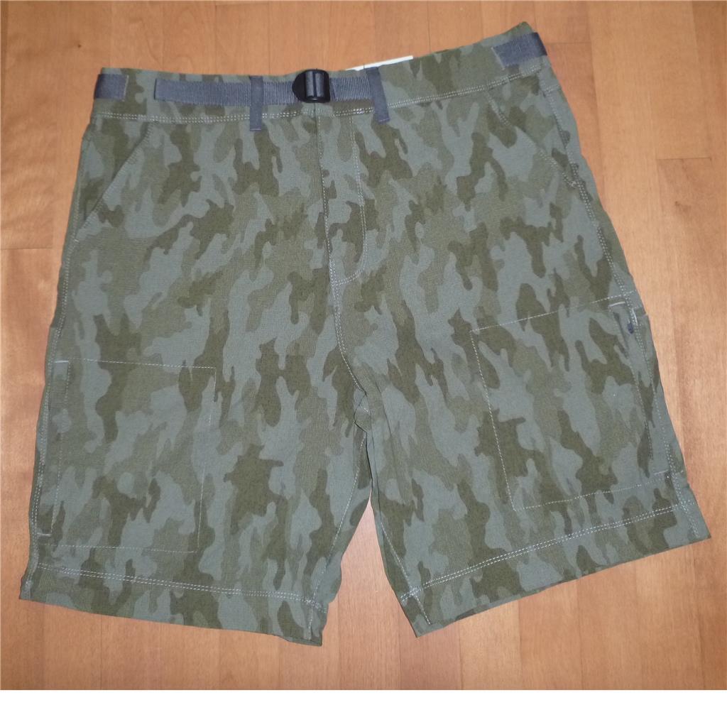 Mens Lake & Trail Fast Dri Activity CARGO Shorts Size L XL XXL XXXL Camo NWT