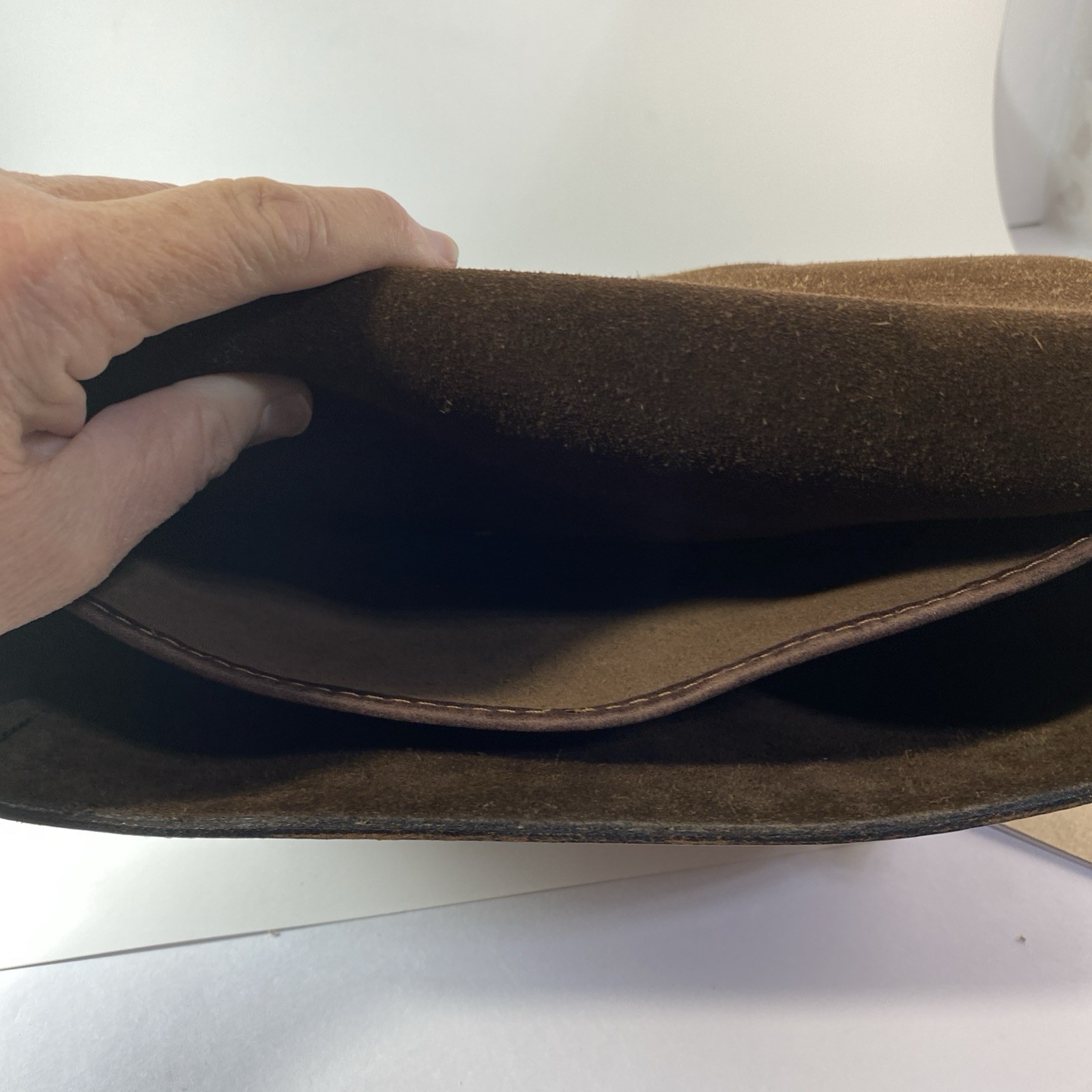 Talabarteria Mattaldi Leather Shoulder Bag 11 In Wide Approx 7 In Depth
