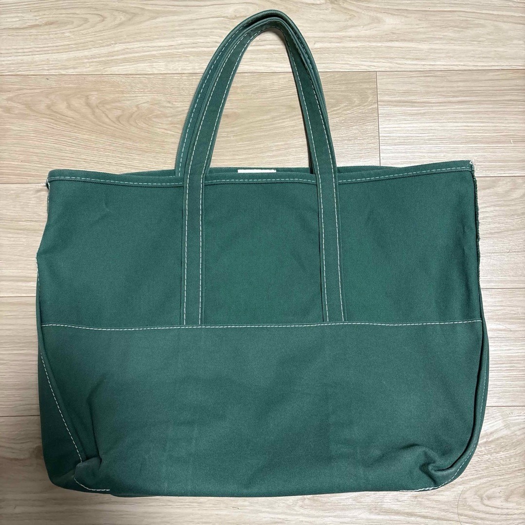 L.L.Bean Beams Limited Edition Tote Bag Large Green Used No Refund