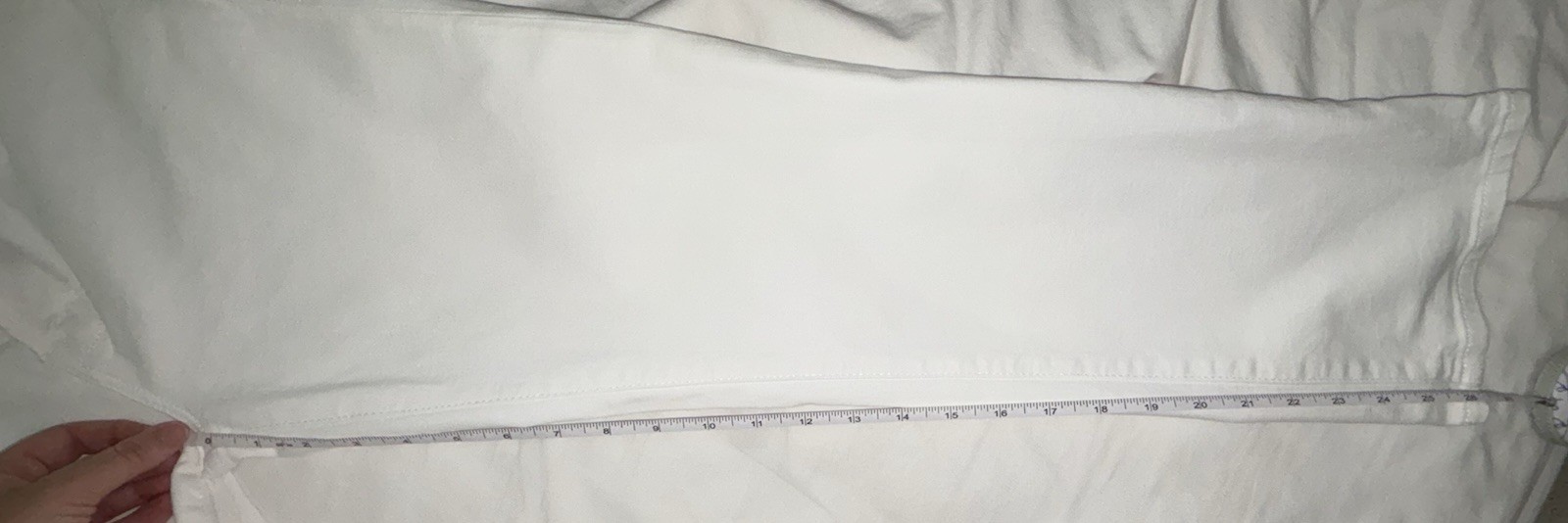 FRAME Le High Straight White/Blanc Denim Jeans, Size 25