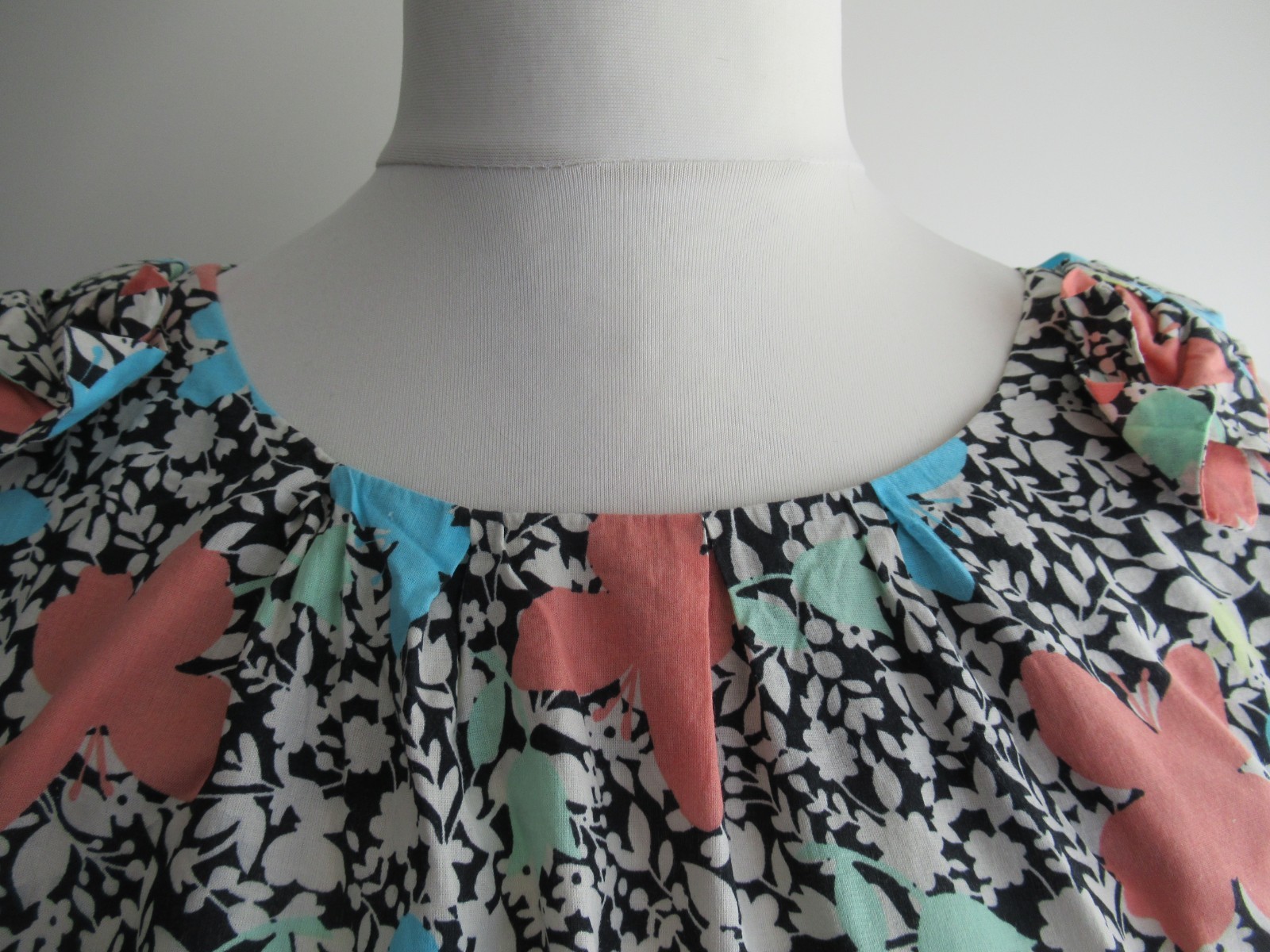 Dorothy Perkins Floral Cotton Blouse, Size 16