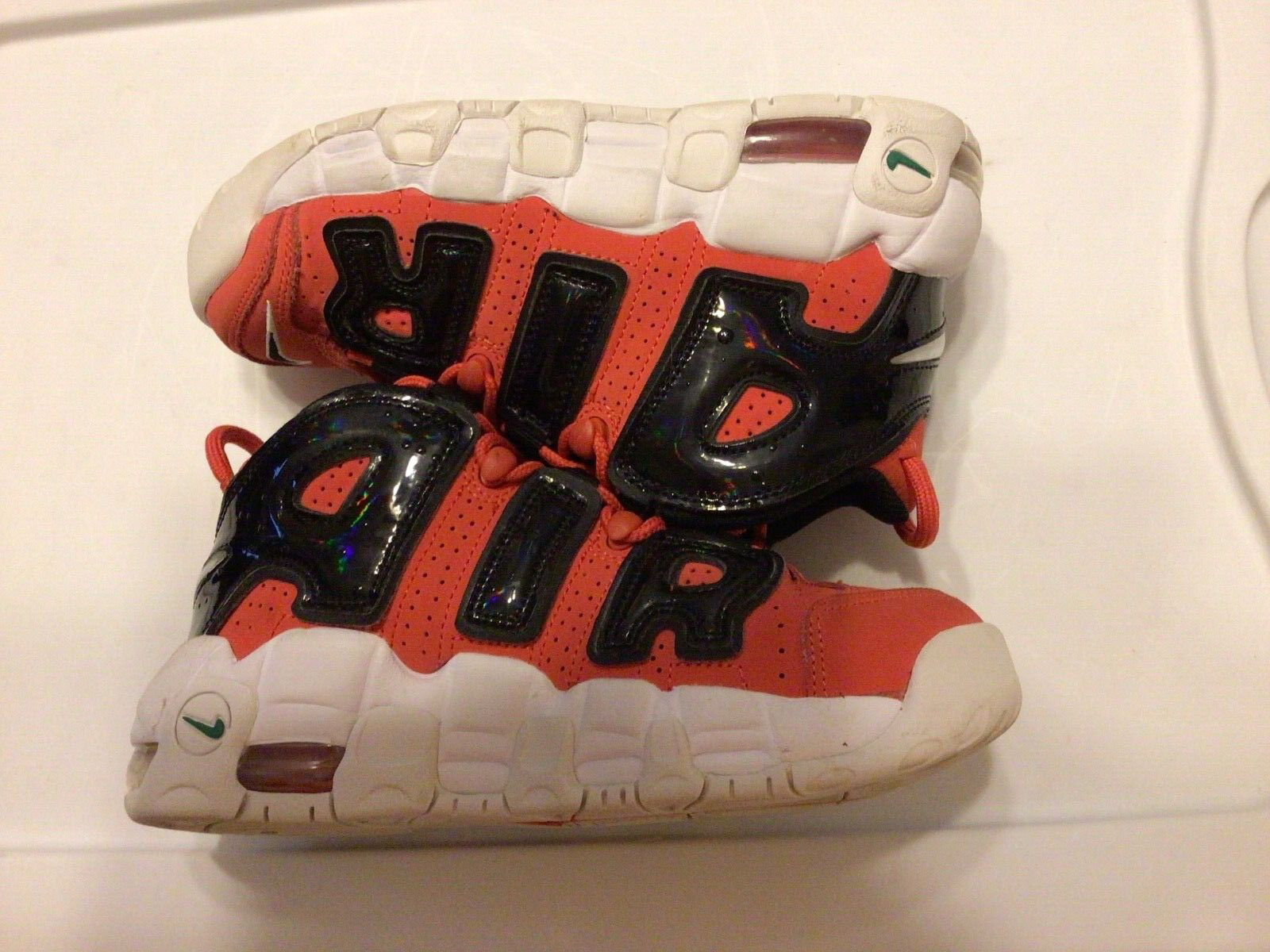 Nike Air More Uptempo I Got Next Boy’s Shoes Size 3.5 Y Red Black DV2205-600