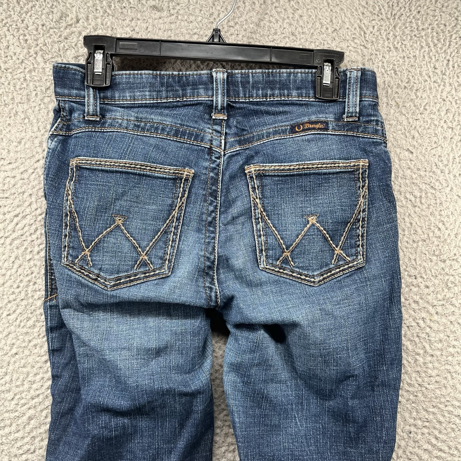 Wrangler Willow Ultimate Riding Jeans Womens Fit 32×32 Blue Denim Pants Stretch