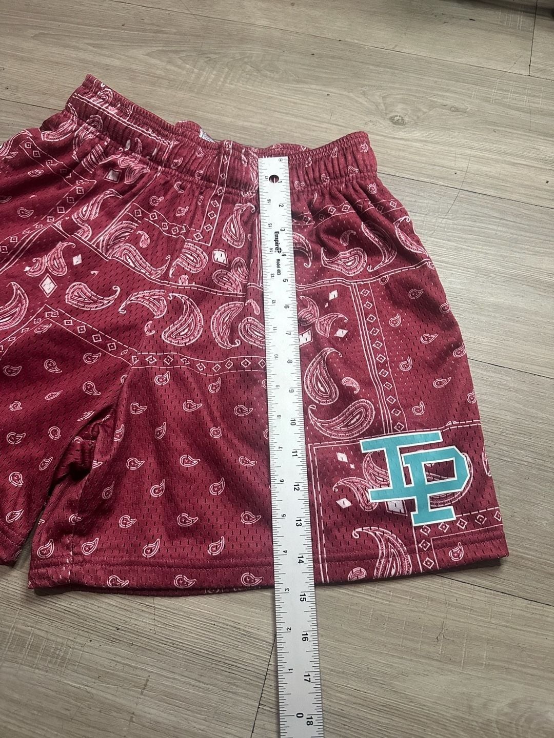 Inaka Power Red Velvet Shorts