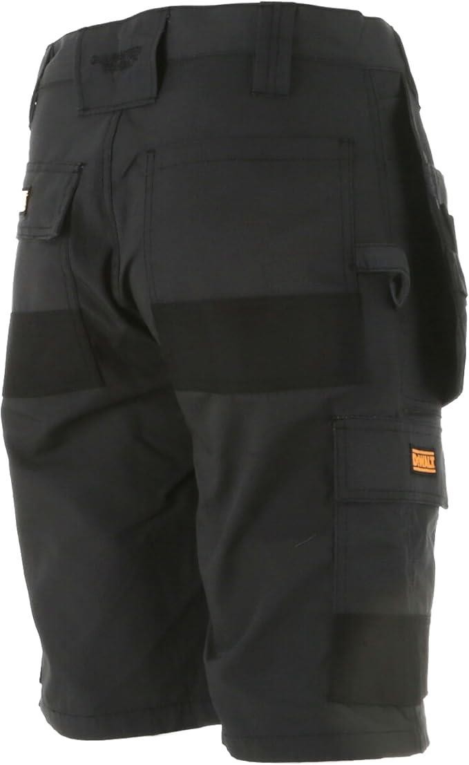 DeWalt Cheverley Grey Work Shorts Lightweight Polycotton Waist 30W-42W