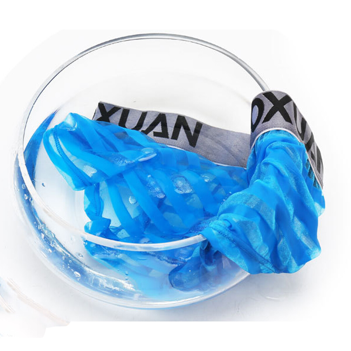 Men’s Sexy Underwear Transparent Underpants Boxers Mesh Shorts Pouch Briefs