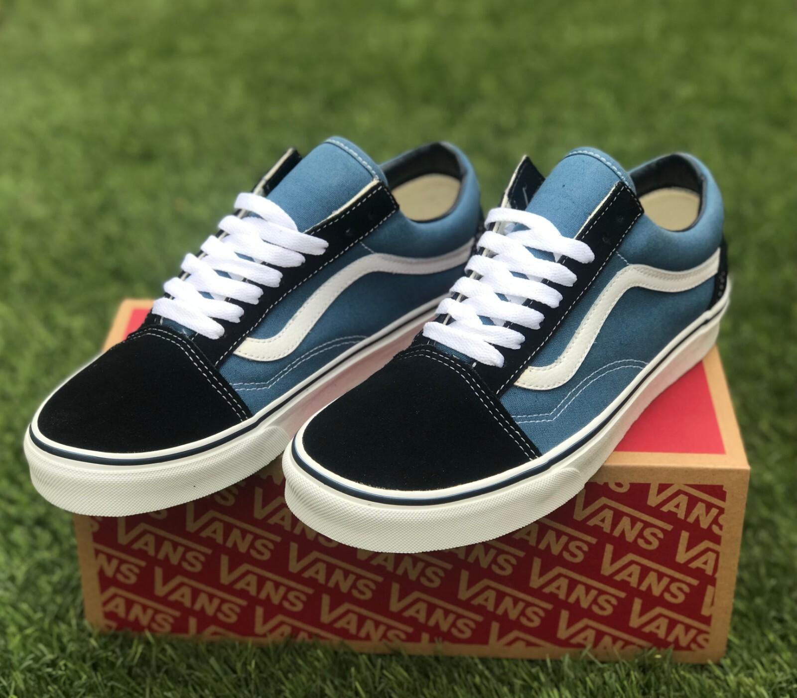 Vans Shoes Old Skool Navy color Original from Vans Company