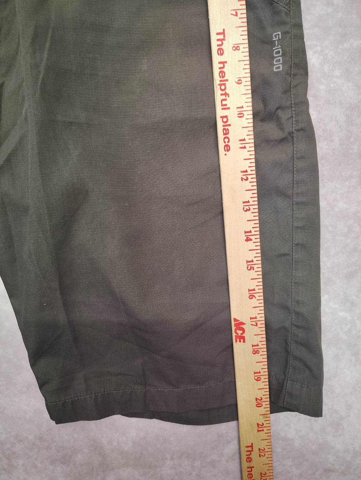 Fjallraven G-1000 High Coast Shorts Mens 38 Gray Hike Trail Hiking Outdoor