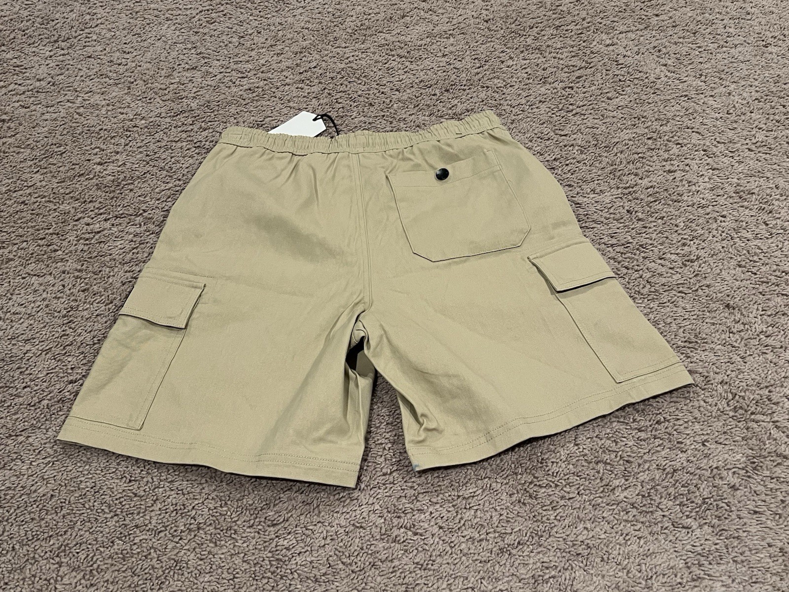 Wesc Men’s Tan Cargo Shorts Adult Medium 32 Waist – 8 Inseam NWT