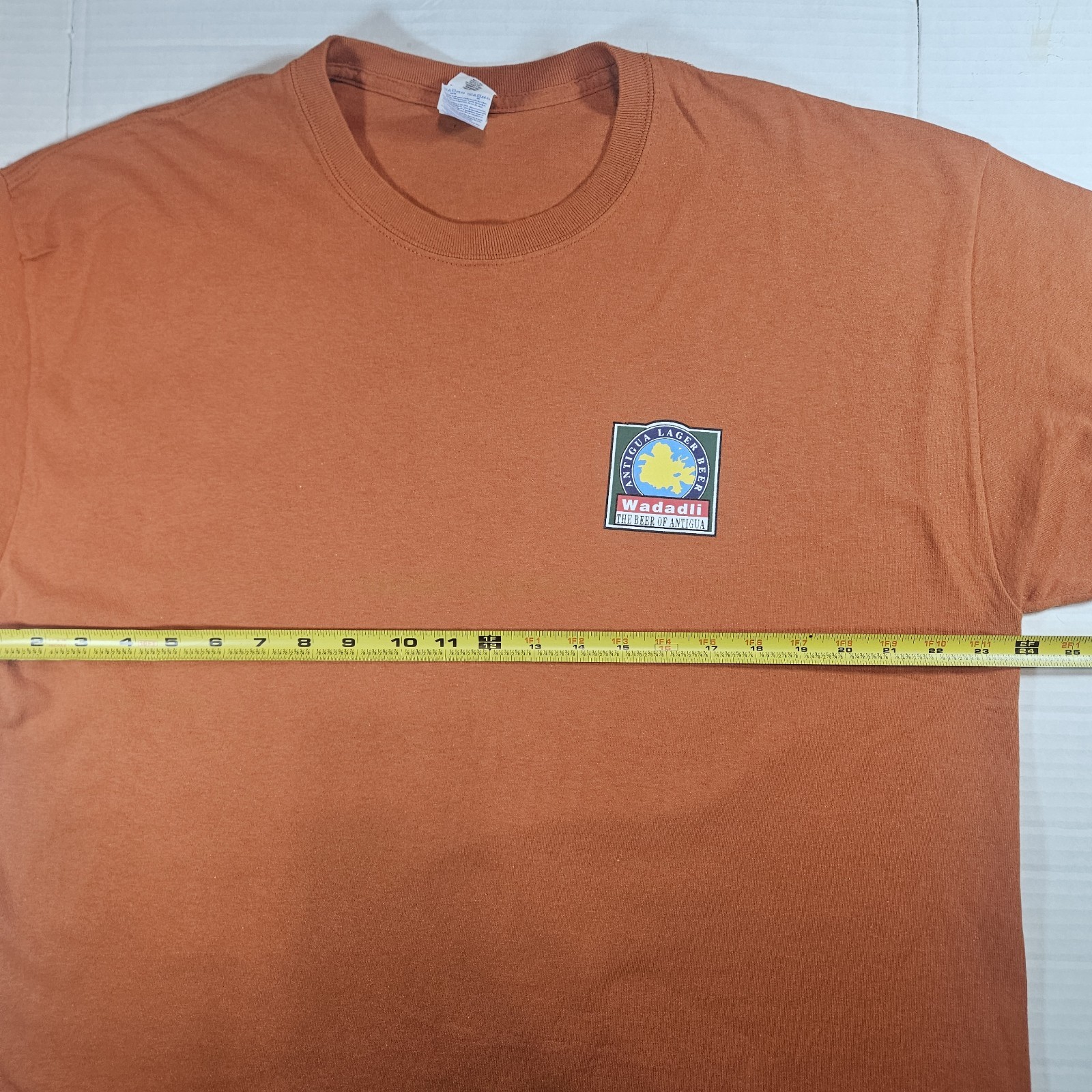 WADADLI BEER T SHIRT MENS SIZE X LARGE ANTIGUA LAGER