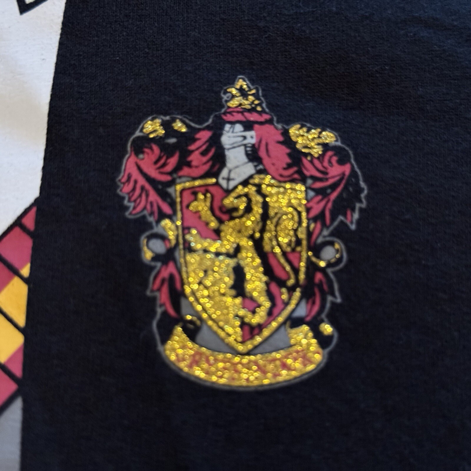Harry Potter Hermione Gryffindor Hoodie Girls S 6/6X Black Pullover NWT