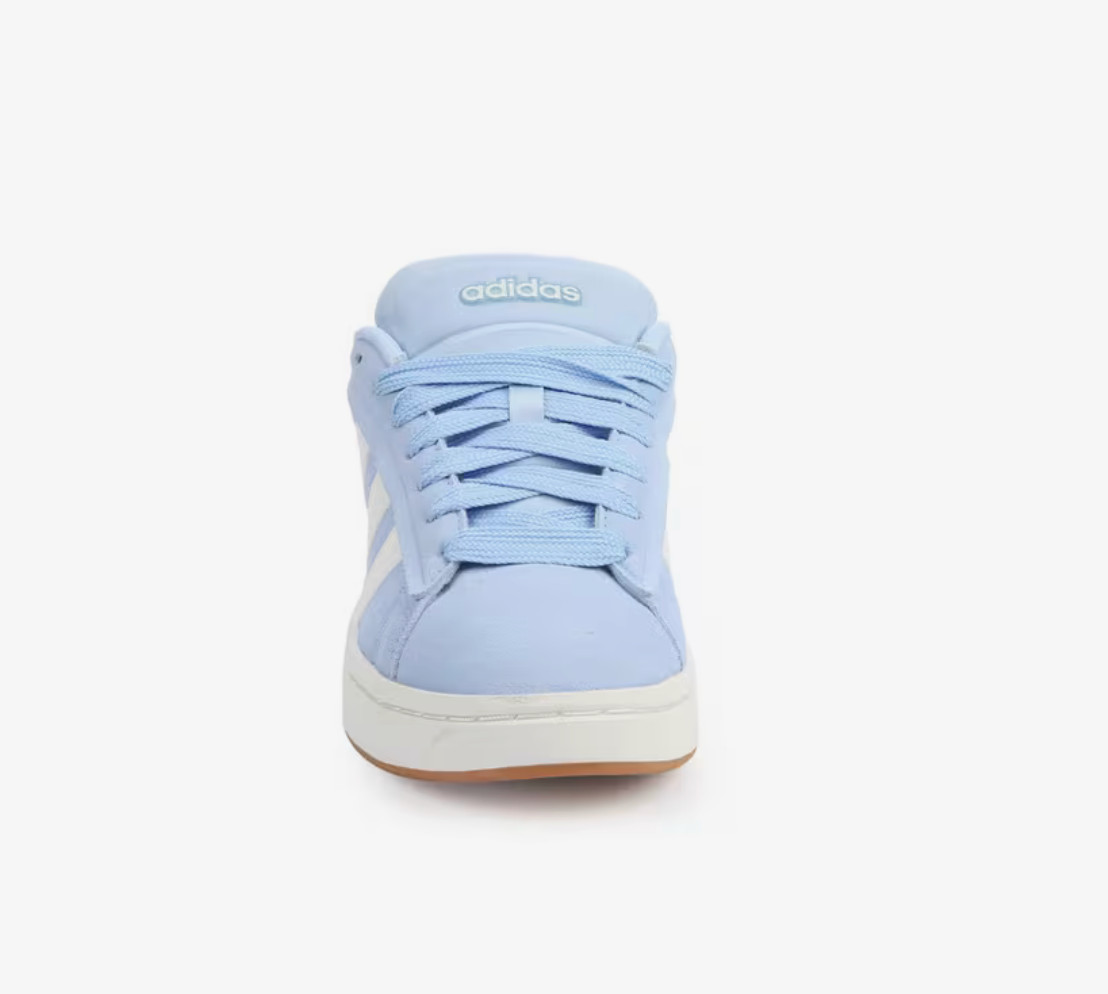 Adidas Womens Grand Court Alpha 00’s JS5038 Blue White Casual Shoes Sneakers