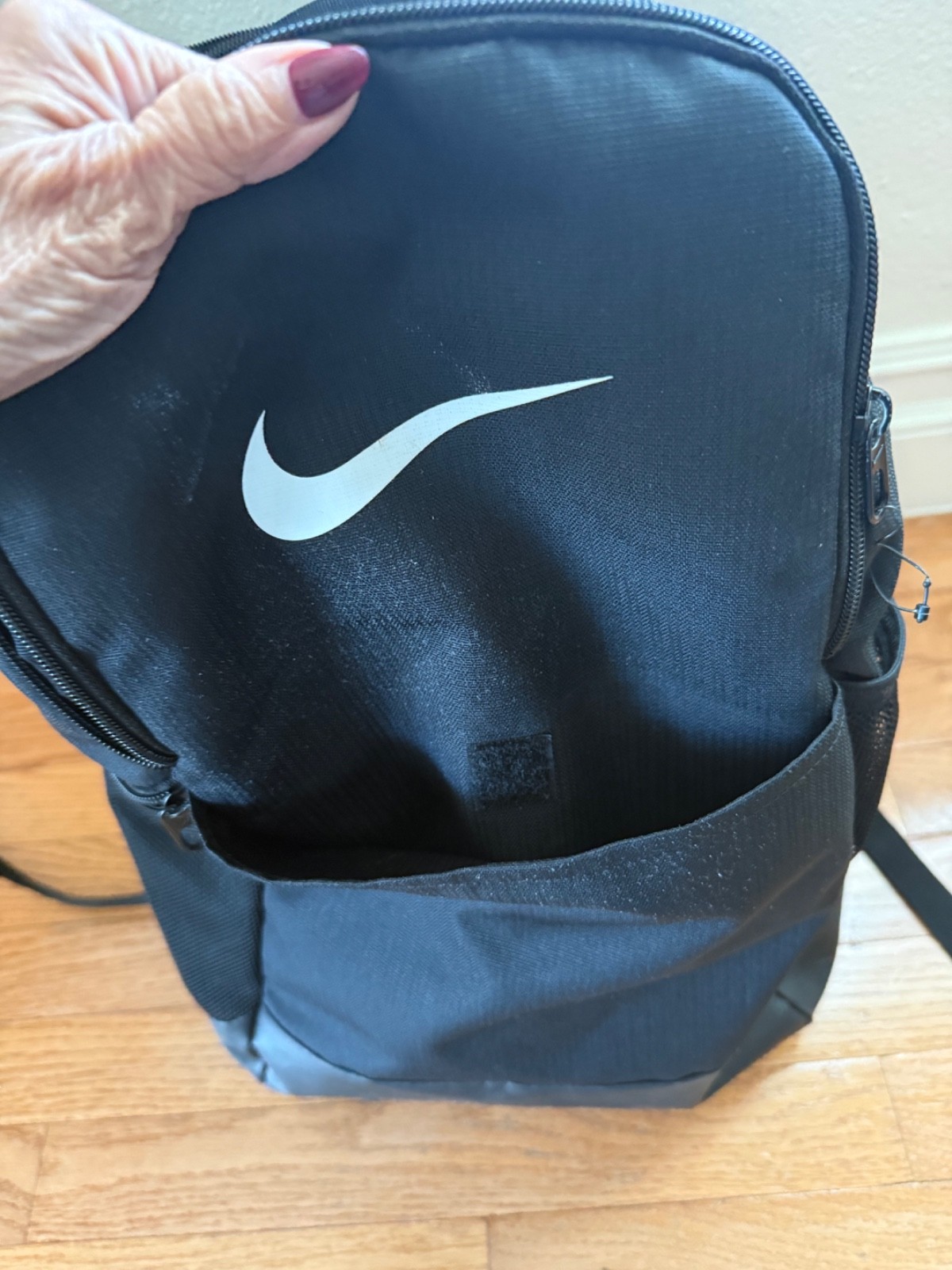 nike multi pocket black backpack DH7709-010