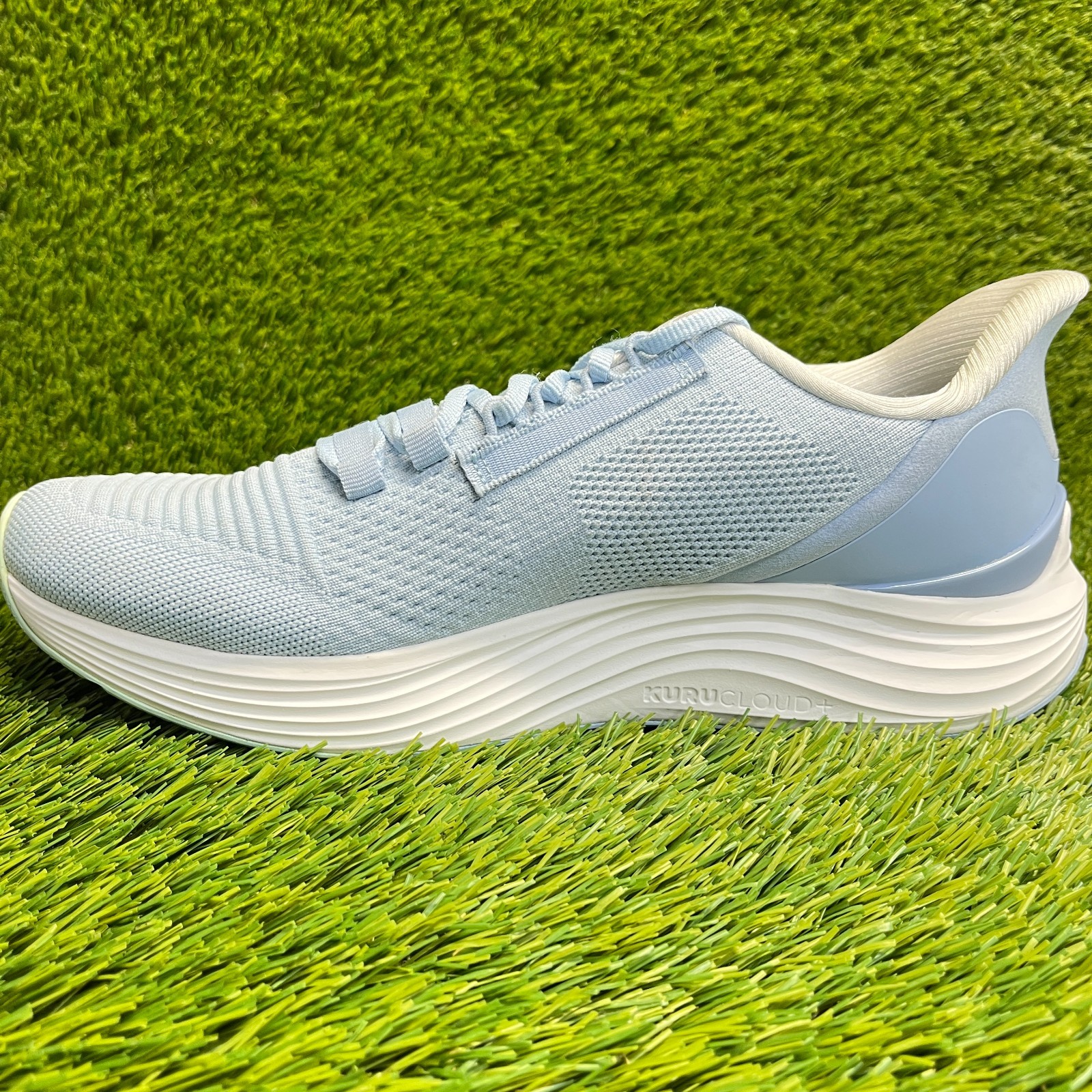 Kuru Atom 2 Womens Size 11.5 Blue White Athletic Running Walking Shoes Sneakers