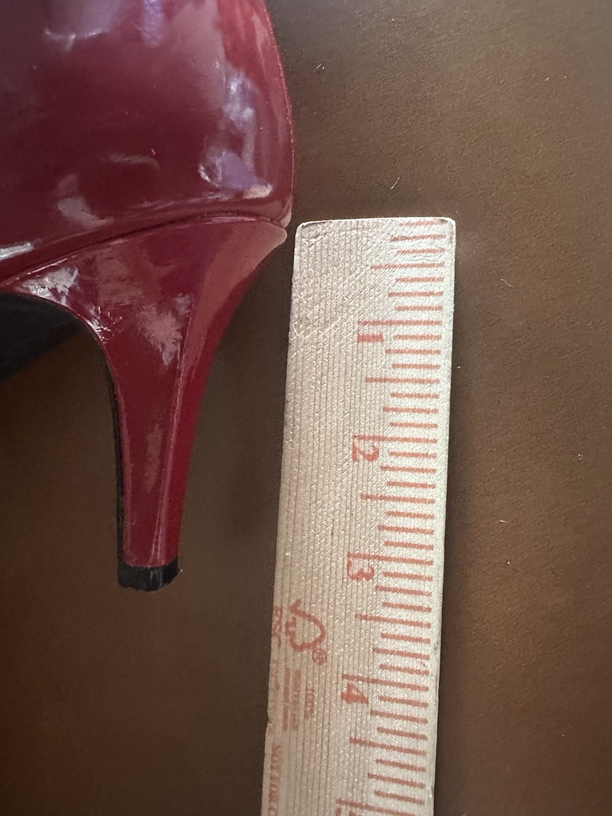Comfort Plus By Predictions Red Patent Heels Pumps Women’s 8.5 3” Classic