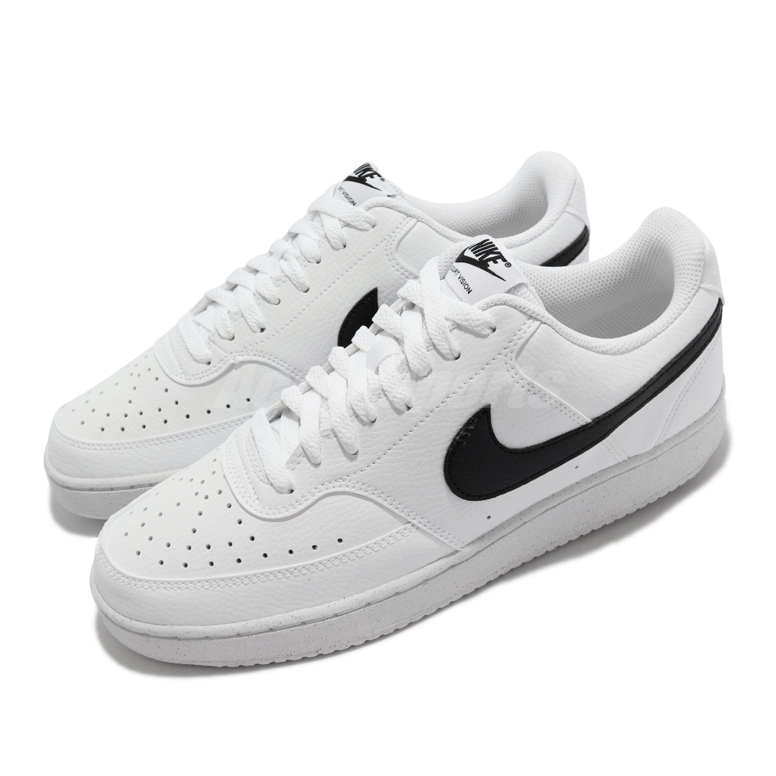 Nike Court Vision LO NN White Black Men Casual Lifestyle Shoes DH2987-101