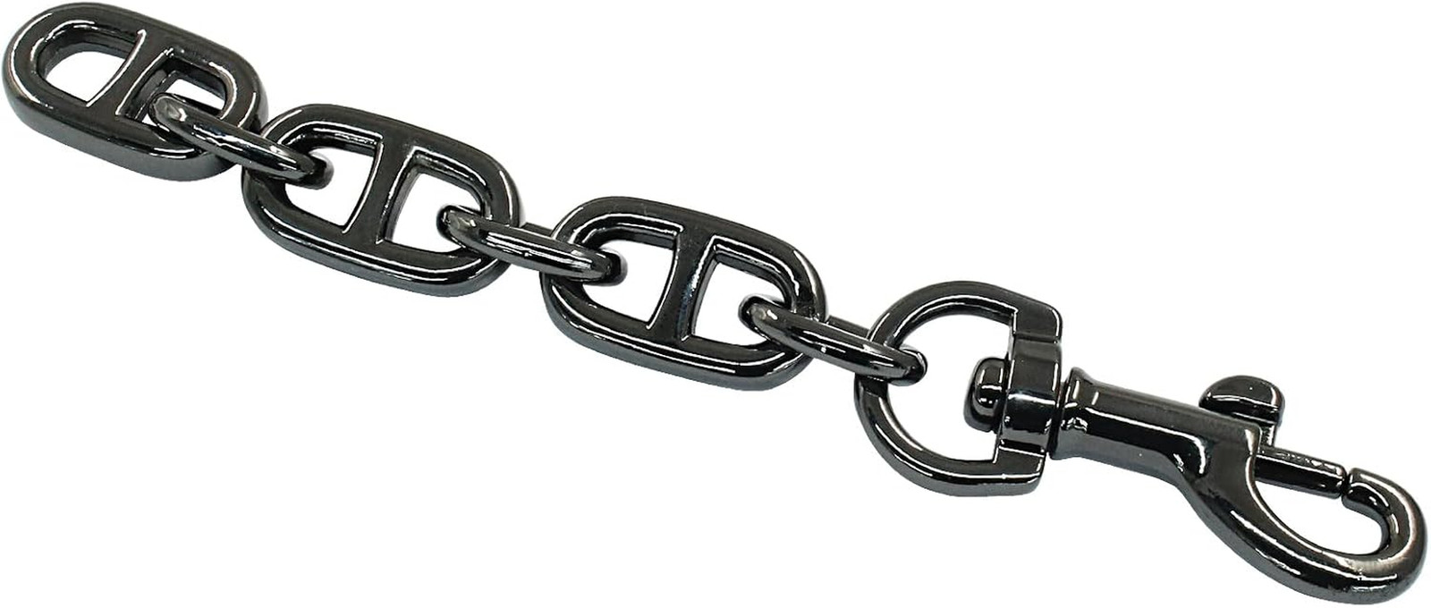2Pcs Purse Strap Extender, 4.7 Inch Bag Extender Chain, Metal Chain Strap Extend