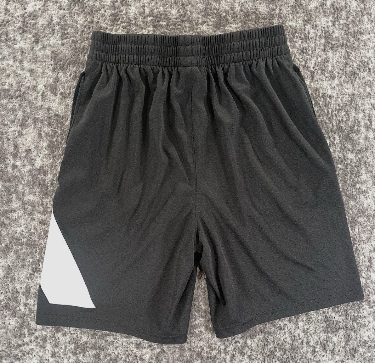 Adidas Black Logo Active Shorts Size 14/14 Athletic Wear Lightweight Apparel