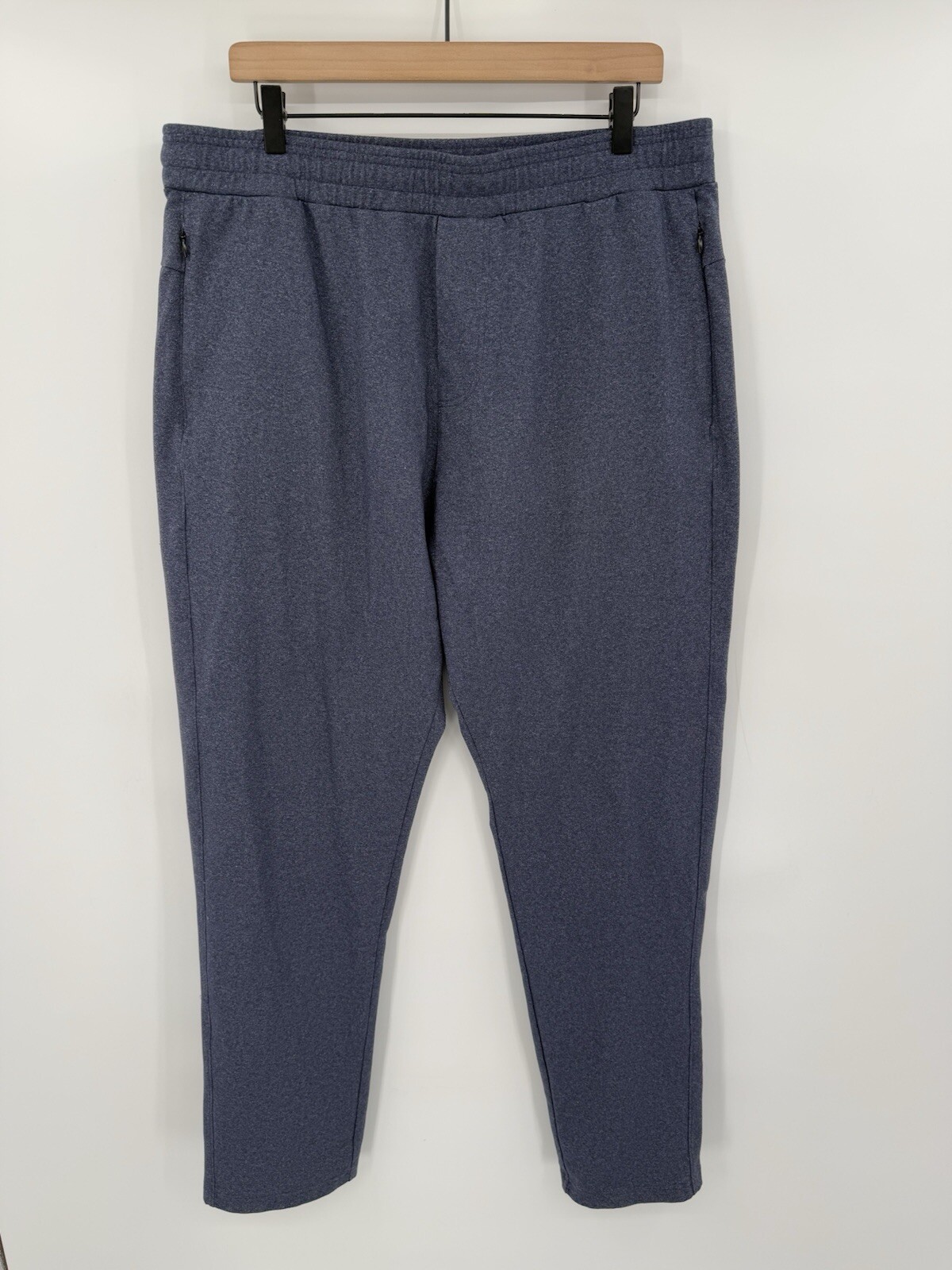 Public Rec Mens Daymaker Pant Size 36×31 Elastic Waistband Zip Front Pockets