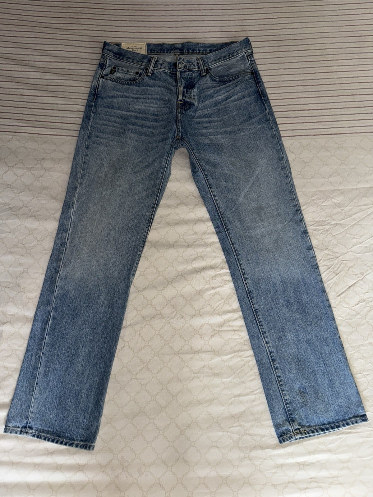 Abercrombie & Fitch Jeans Mens 31×32 Blue Classic Straight Denim Pants