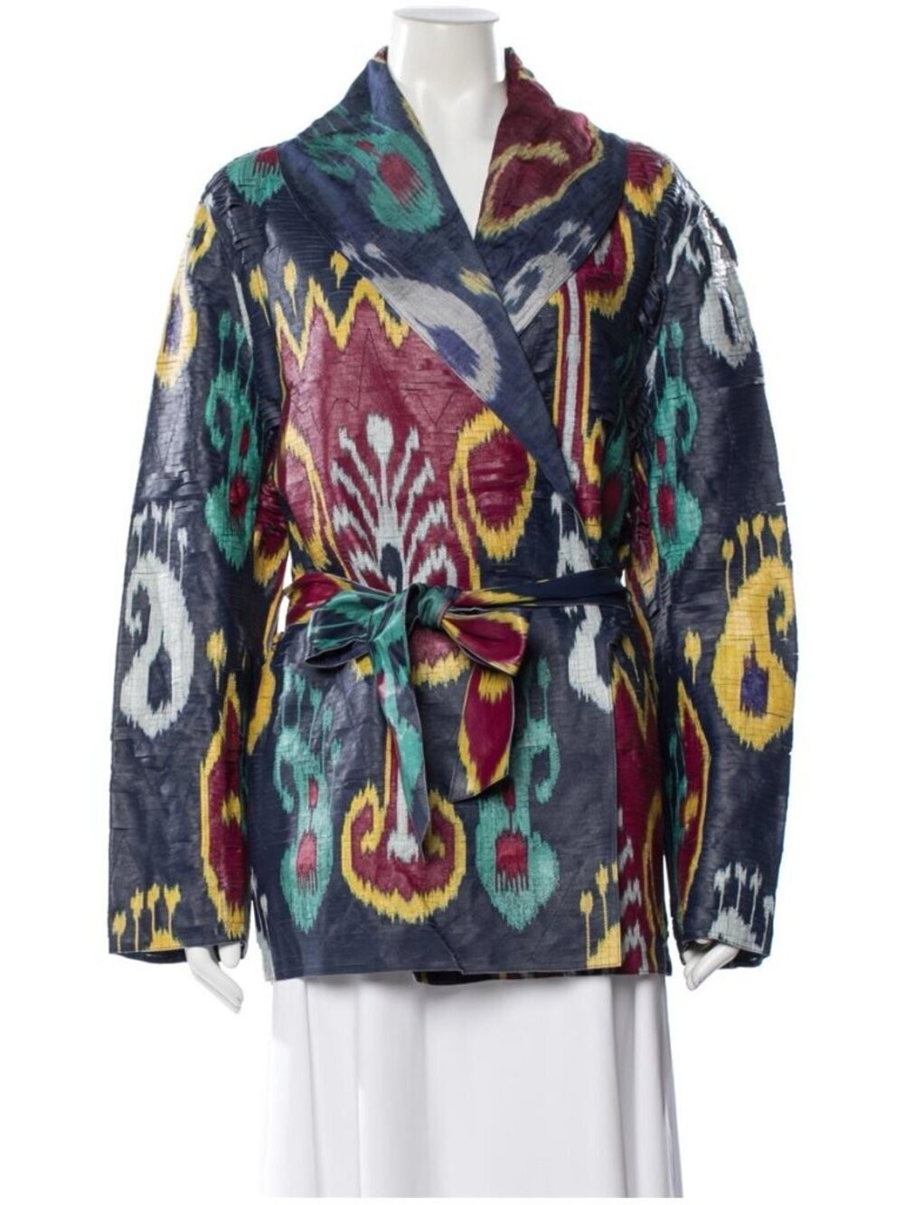 NEW – Ralph Lauren Purple Label Ikat-Print Jacket, Size L