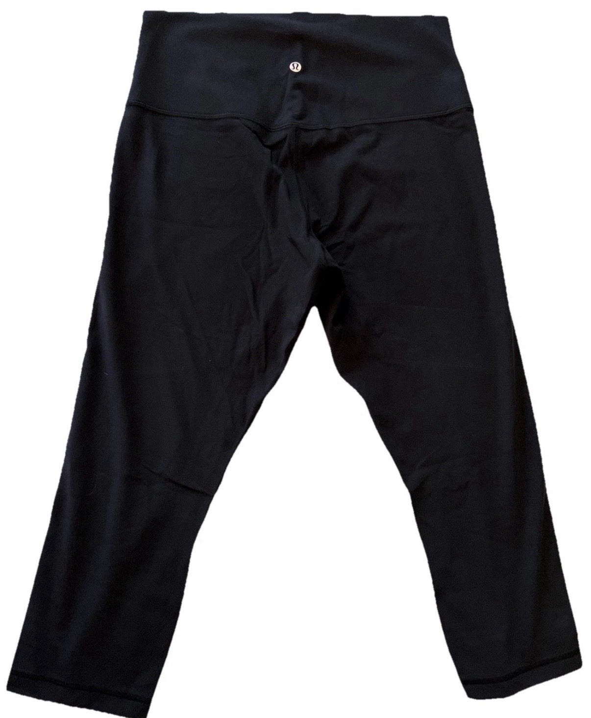 NWT🖤LULULEMON🖤SIZE 12🖤ALIGN HIGH RISE 21” CROP PANT🖤AUTHENTIC🖤BLACK🖤 NULU