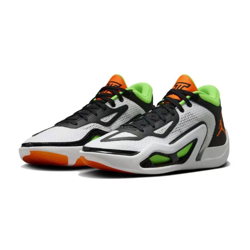 Air Jordan Tatum 1 White Orange Green Home Team Jason Tatum DZ3324-108