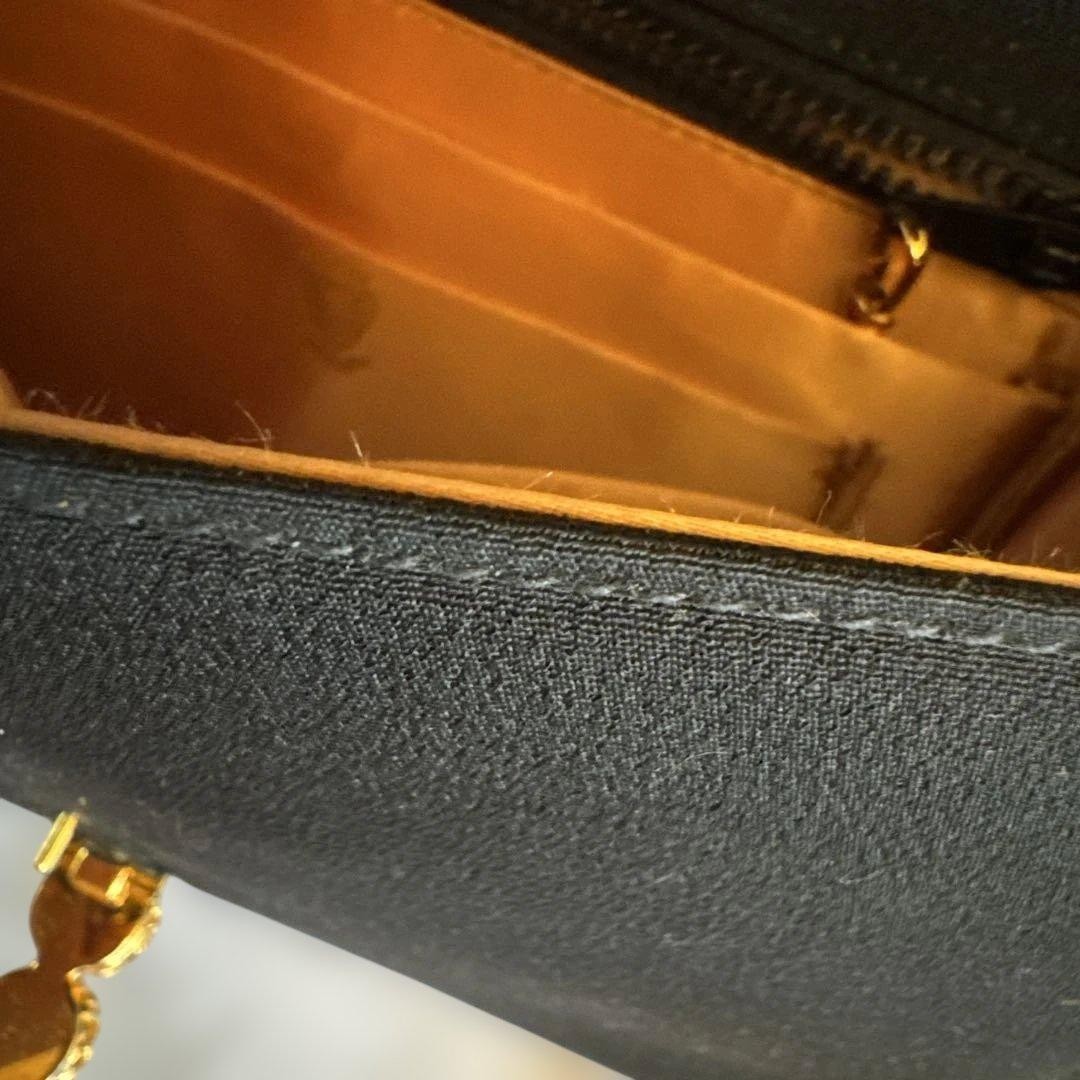 GUCCI Black Party Bag Chain Shoulder Clutch Bag Gift Present 0611b