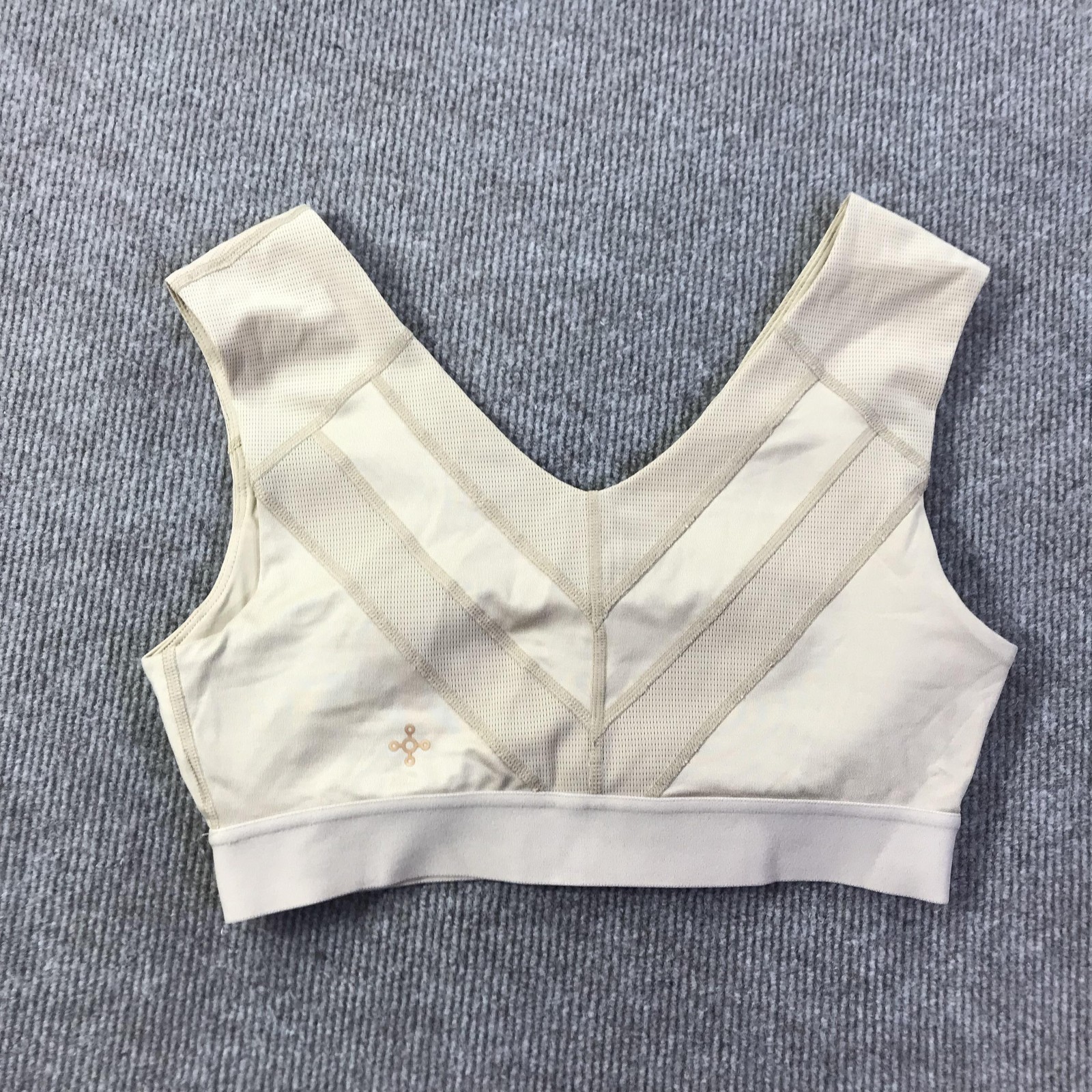 Tommie Copper Shoulder Support Sports Bra Womens Large Zip Front Activewear