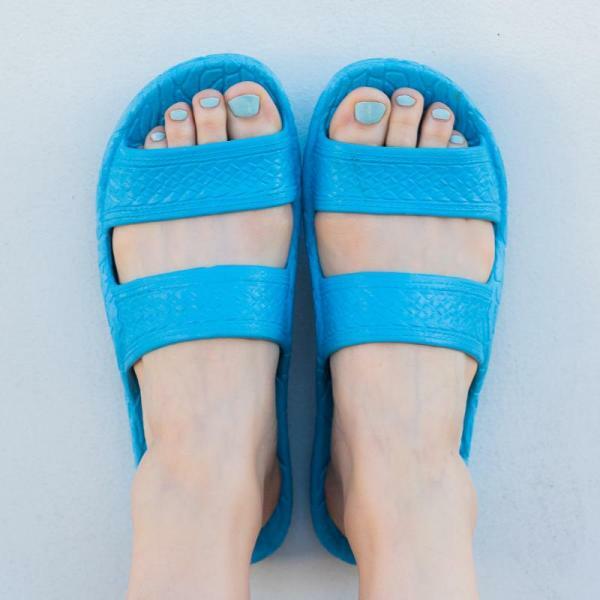 Pali Hawaii Sandals Slip On 2 Strap Womens Sandals / Slides (Sizes 5 – 11) NWT