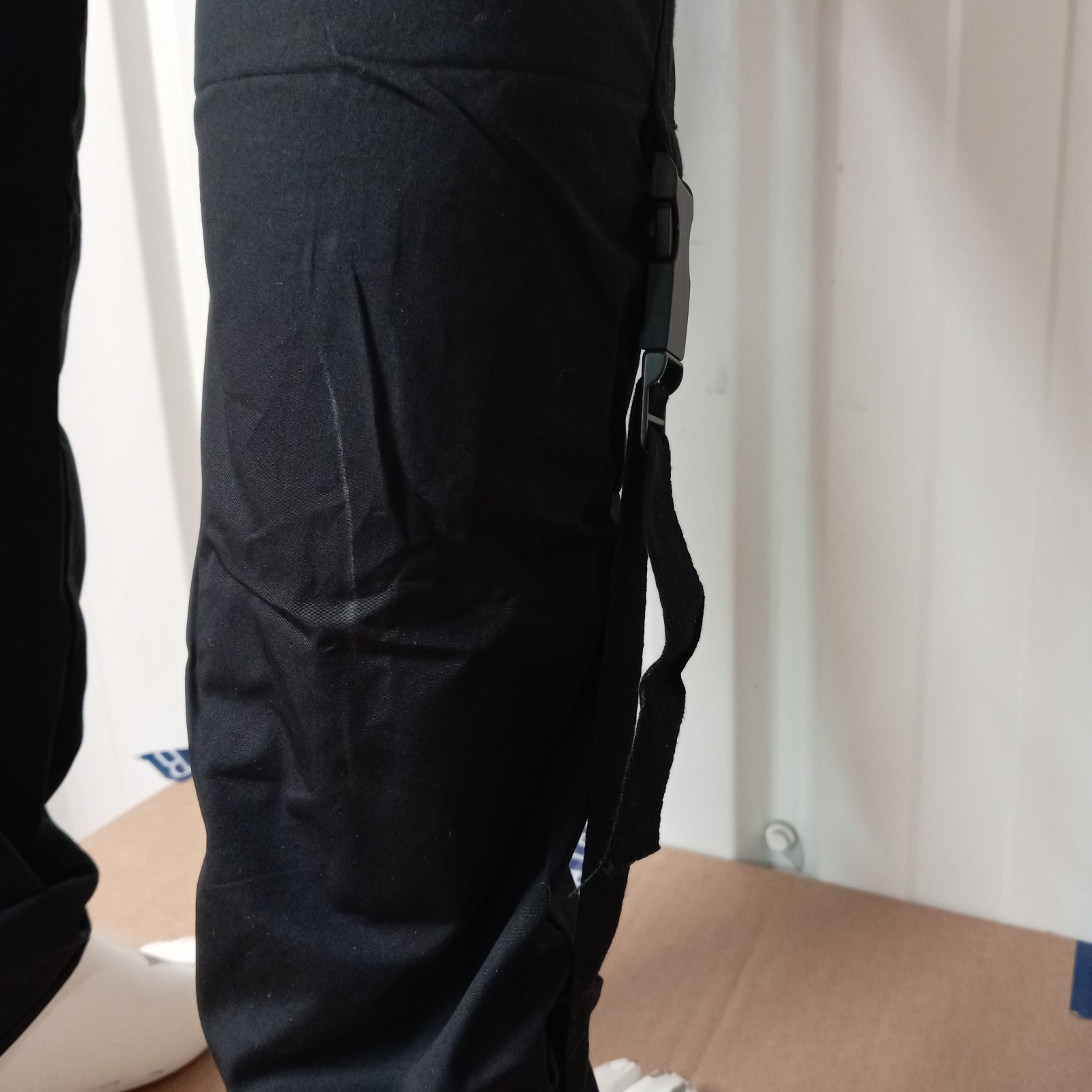 REPRESENT Buckle Track Pants Black/Red Mens Medium (M) Fits 32″-34″ Waist