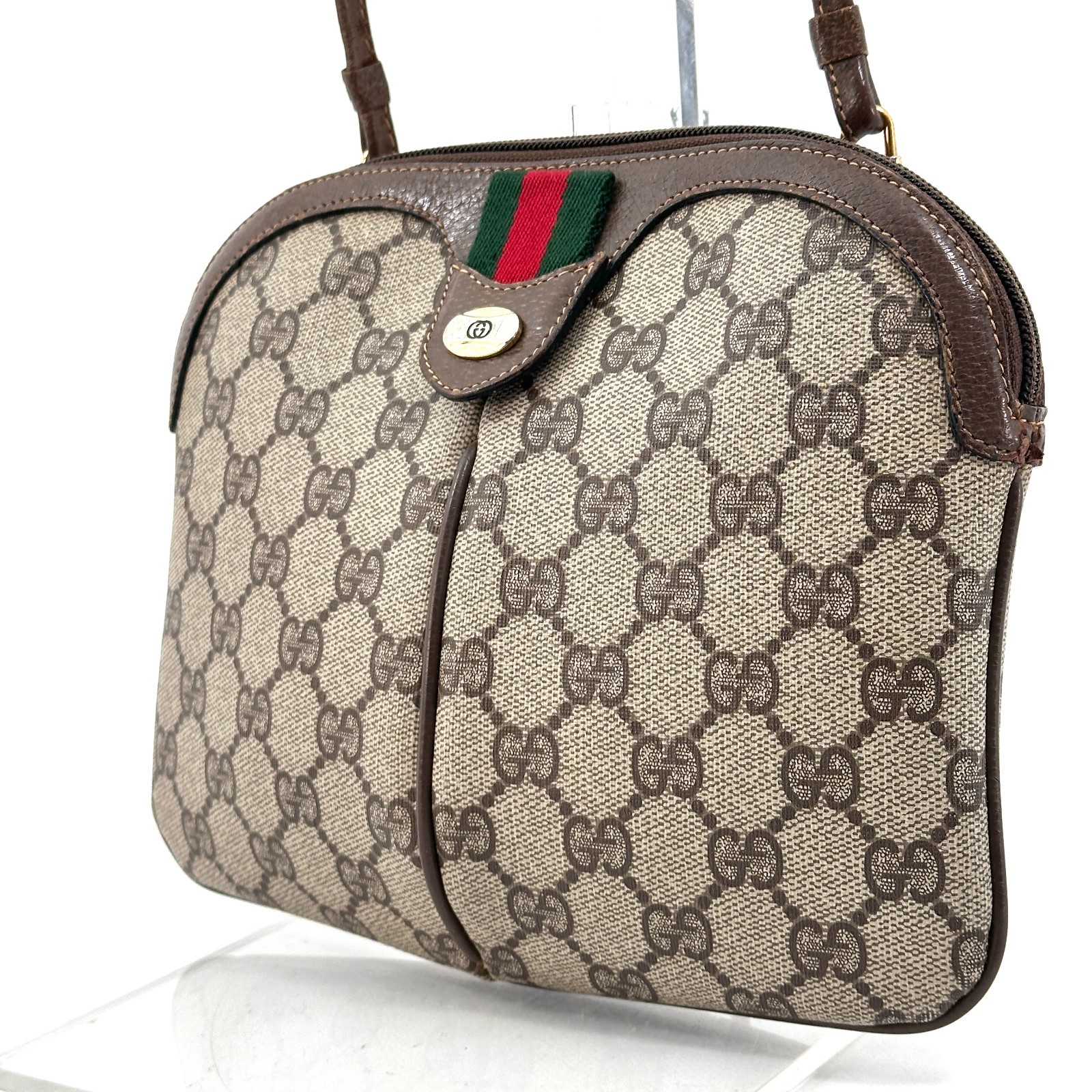 Vintage GUCCI Sherry Shoulder Bag GG