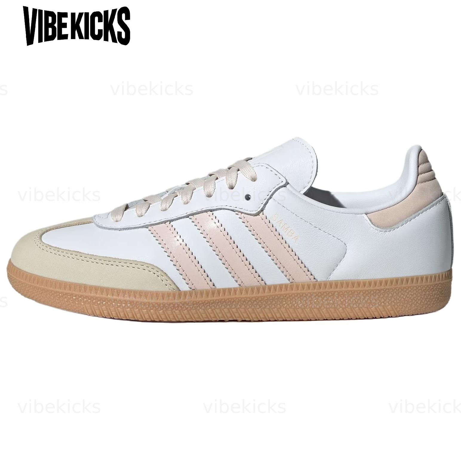 Adidas Wmns Samba OG ‘White Wonder Quartz Gum’ JS1351 Women New