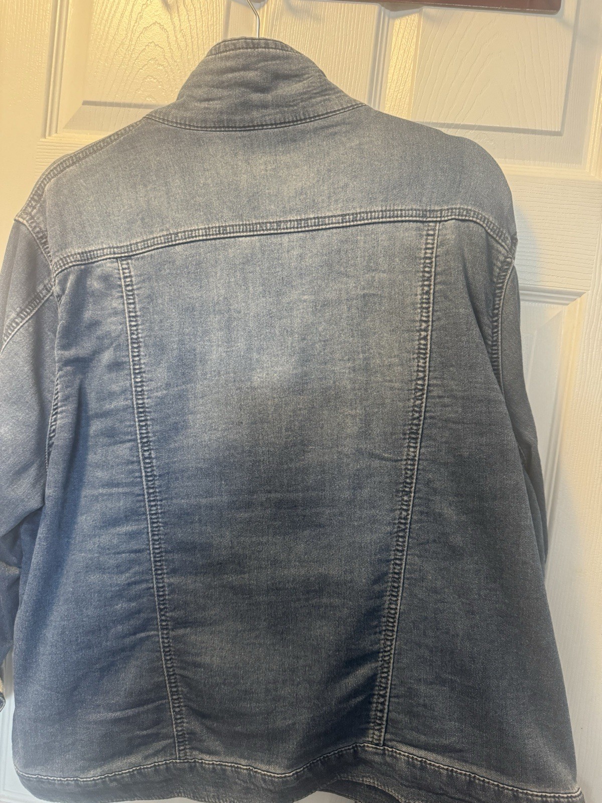 Buffalo David Bitton Women’s Blue Button-Front Jacket w/ Pockets XXL/TTG